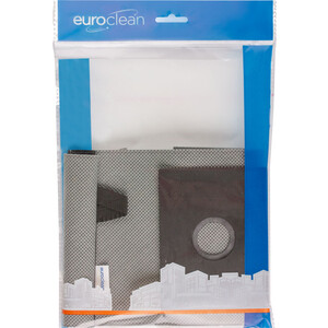 Мешки для пылесоса Euroclean универсальный многоразовый размер фланца: 100 х 130 мм, диаметр отверстия: 40 мм, 1шт (EUR-UN02R)