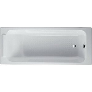 Чугунная ванна Jacob Delafon Parallel 170х70 без отверстий для ручек (E2947-S-00) чугунная ванна 170x75 см без противоскользящего покрытия jacob delafon biove e2930 s 00