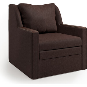 Кресло-кровать Шарм-Дизайн Соло шоколад диван книжка шарм дизайн грант д 140 корфу коричневый и экокожа шоколад