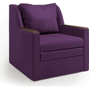 Кресло-кровать Шарм-Дизайн Соло фиолетовый кресло кровать артмебель берли корфу 02