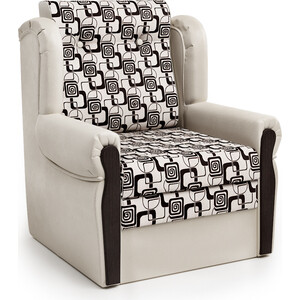 Кресло-кровать Шарм-Дизайн Классика М экокожа беж и ромб кресло кровать милена 2 brown экокожа черная