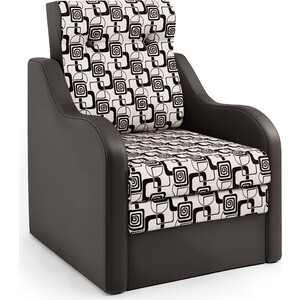 Кресло-кровать Шарм-Дизайн Классика В шоколад и ромб тахта шарм дизайн классика 120 рогожка серый