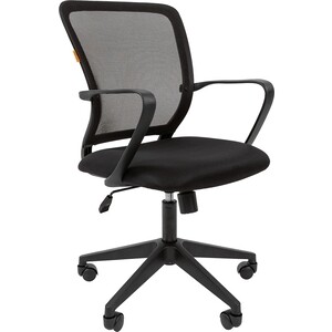 Офисное кресло Chairman 698 TW-01 черный офисное кресло chairman 698 tw 01