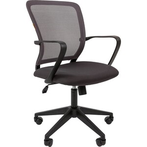 Офисное кресло Chairman 698 TW-04 серый офисное кресло для руководителей dobrin benjamin lmr 117b серый