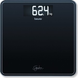 Весы напольные Beurer GS400 Signature Line черный kyocera pa2001 лазерный принтер ч б a4 черный 20 стр мин 600 x 600 dpi usb 32мб