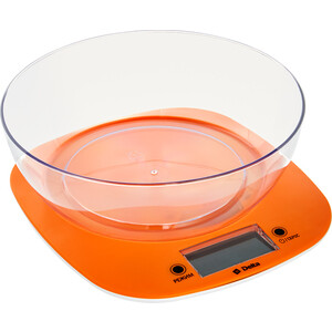 фото Весы кухонные delta kce-32 оранжевый
