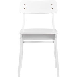 фото Стул обеденный stool group oden wood white деревянный mh52030 white