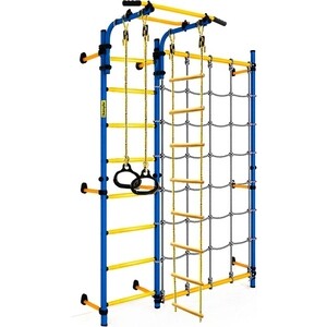 

Детский спортивный комплекс Kampfer Gridline Wall синий/желтый, Gridline Wall синий/желтый