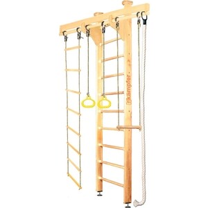фото Шведская стенка kampfer wooden ladder ceiling №1 натуральный стандарт