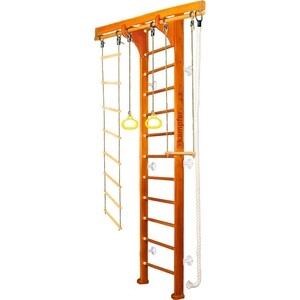 фото Шведская стенка kampfer wooden ladder wall №3 классический высота 3 м белый