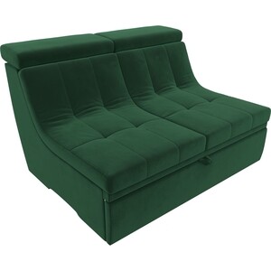 Модуль Лига Диванов Холидей Люкс раскладной диван велюр зеленый угловой модульный диван лига диванов холидей велюр зеленый