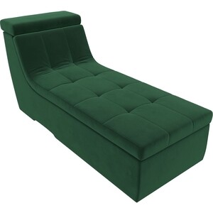Модуль Лига Диванов Холидей Люкс канапе велюр зеленый модуль лига диванов холидей люкс кресло велюр фиолетовый