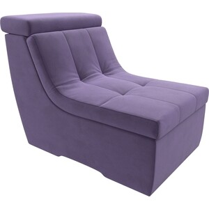 Модуль Лига Диванов Холидей Люкс кресло велюр фиолетовый модуль лига диванов холидей люкс канапе велюр