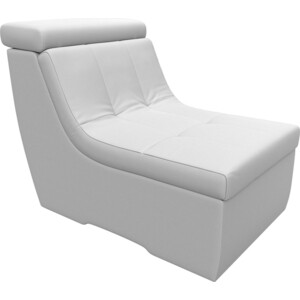 фото Модуль лига диванов холидей люкс кресло экокожа белый