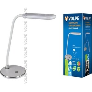 фото Настольная лампа volpe (10290) tld-522 silver/led/360lm/6000k/dimmer