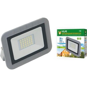 фото Прожектор volpe светодиодный (ul-00003589) 10w 6500к ulf-q591 30w/dw ip65 220-240b silver