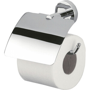 Держатель туалетной бумаги Inda Forum с крышкой, хром (A36260CR) крючок inda forum a3620acr