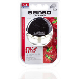 

Ароматизатор автомобильный Dr.Marcus Senso Luxury ''Клубника'' Strawberry, Senso Luxury "Клубника" Strawberry
