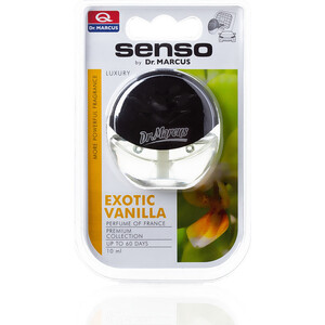 

Ароматизатор автомобильный Dr.Marcus Senso Luxury ''Экзотическая Ваниль'' Exotic Valina, Senso Luxury "Экзотическая Ваниль" Exotic Valina