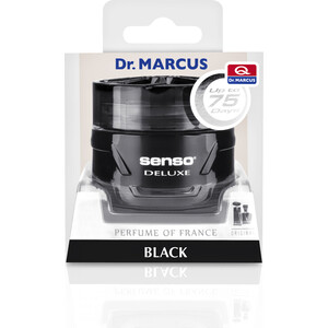 

Ароматизатор автомобильный Dr.Marcus Senso Deluxe ''Блэк'' Black, Senso Deluxe "Блэк" Black