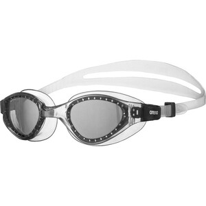 Очки для плавания Arena Cruiser Evo арт. 002509511, дымчатые линзы, нерег.перен., прозрачная оправа