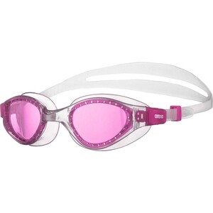 фото Очки для плавания arena cruiser evo jr арт. 002510910, розовые линзы, нерег.перен, прозрачн оправа