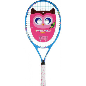 Ракетка для большого тенниса Head Maria 23 Gr06, арт. 233410, для 6-8 лет, алюминий, со струнами, сине-бело-розовый