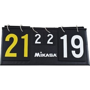 Счетчик для волейбола Mikasa HC картон в ПВХ, на лип., 37 см дл на 16,5 см,выс, черн