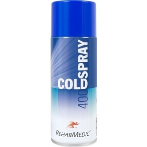 Спрей-заморозка Rehab Cold Spray, охладающий и обезболивающий, арт. RMT040100, 400 мл