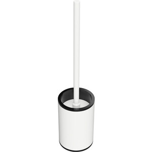 Ершик для унитаза Bemeta White напольный, щетка белая (104913094) напольный туалетный ершик palex