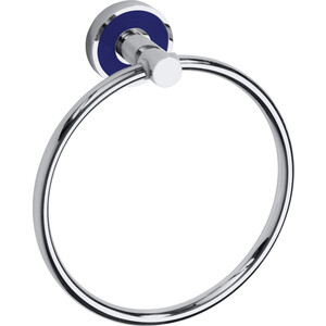 Полотенцедержатель Bemeta Trend-I кольцо синий (104104068e) полотенцедержатель bemeta trend i кольцо синий 104104068e