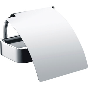 Держатель туалетной бумаги Bemeta Solo с крышкой (139112012) держатель для туалетной бумаги bemeta solo 139112022