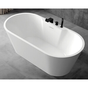 Акриловая ванна Abber 170х80 на каркасе (AB9299-1.7) акриловая ванна abber 170х80 на каркасе ab9299 1 7