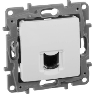 фото Розетка legrand компьютерная rj45 etika 6 кат utp белая 672253