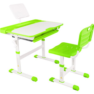 Парта-трансформер со стулом Капризун R8-green