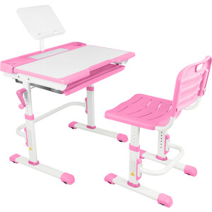 Парта-трансформер со стулом Капризун T7-pink