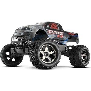 

Радиоуправляемая машина TRAXXAS Stampede 4x4 VXL Brushless 1:10 RTR Fast Charger TSM Blue, Stampede 4x4 VXL Brushless 1:10 RTR Fast Charger TSM Blue