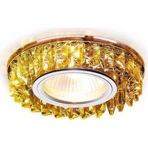 

Светильник Ambrella light Встраиваемый Crystal S255 CH/YL, Встраиваемый Crystal S255 CH/YL
