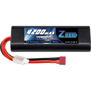 Аккумулятор Zeee Power Zeee Power 2s 7.4v 4200mah 50c - фото 1