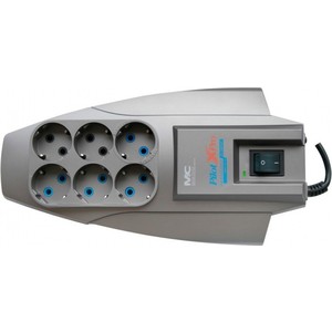 Сетевой фильтр Pilot X-Pro 5м (6 розеток) серый сетевой фильтр defender dfs 751 1 8 м 5 розеток 2xusb 2 1a 99751