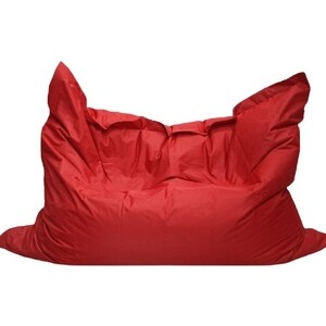 фото Кресло бескаркасное mypuff большая подушка красная оксфорд bp_025