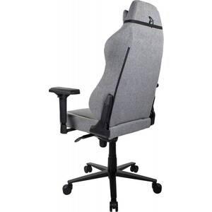 фото Компьютерное кресло для геймеров arozzi primo woven fabric grey-black logo