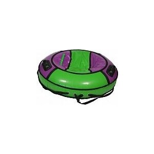фото Тюбинг polytube pt09086 90см комфорт фиолетово-зеленый с автокамерой
