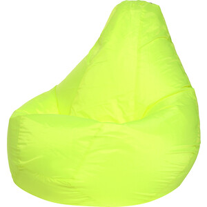 Кресло-мешок Bean-bag Груша лайм оксфорд XL кресло мешок bean bag груша синее оксфорд xl