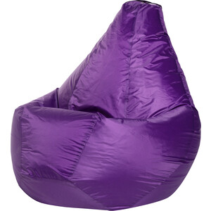 Кресло-мешок Bean-bag Груша фиолетовое оксфорд XL кресло груша оксфорд желтый 80x120 см