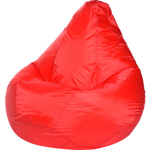 Кресло-мешок Bean-bag Груша красное оксфорд XL кресло мешок bean bag груша синее оксфорд xl