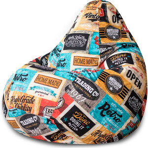 Кресло-мешок Bean-bag Груша лейбл XL кресло мешок bean bag груша ловец снов xl