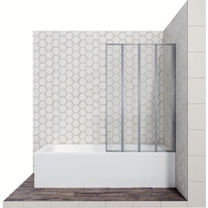 Шторка для ванны Ambassador Bath Screens 100 правая, прозрачная, хром (16041111R) шторка для ванны radaway eos pnw5 107х152 прозрачная