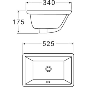 фото Раковина belbagno 52х34 (bb1009)