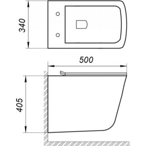 Унитаз подвесной безободковый BelBagno Marmi тонкое сиденье микролифт (BB052CHR, BB2322SC)